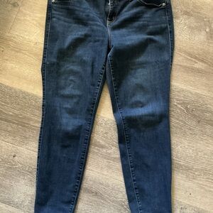 Torrid Dark Blue Skinny Jeans 18S
